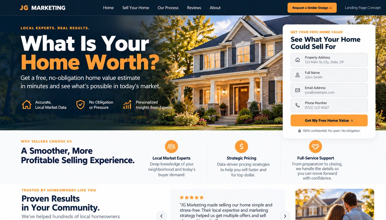 Executive Company design preview