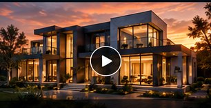 Cinematic luxury home video concept
